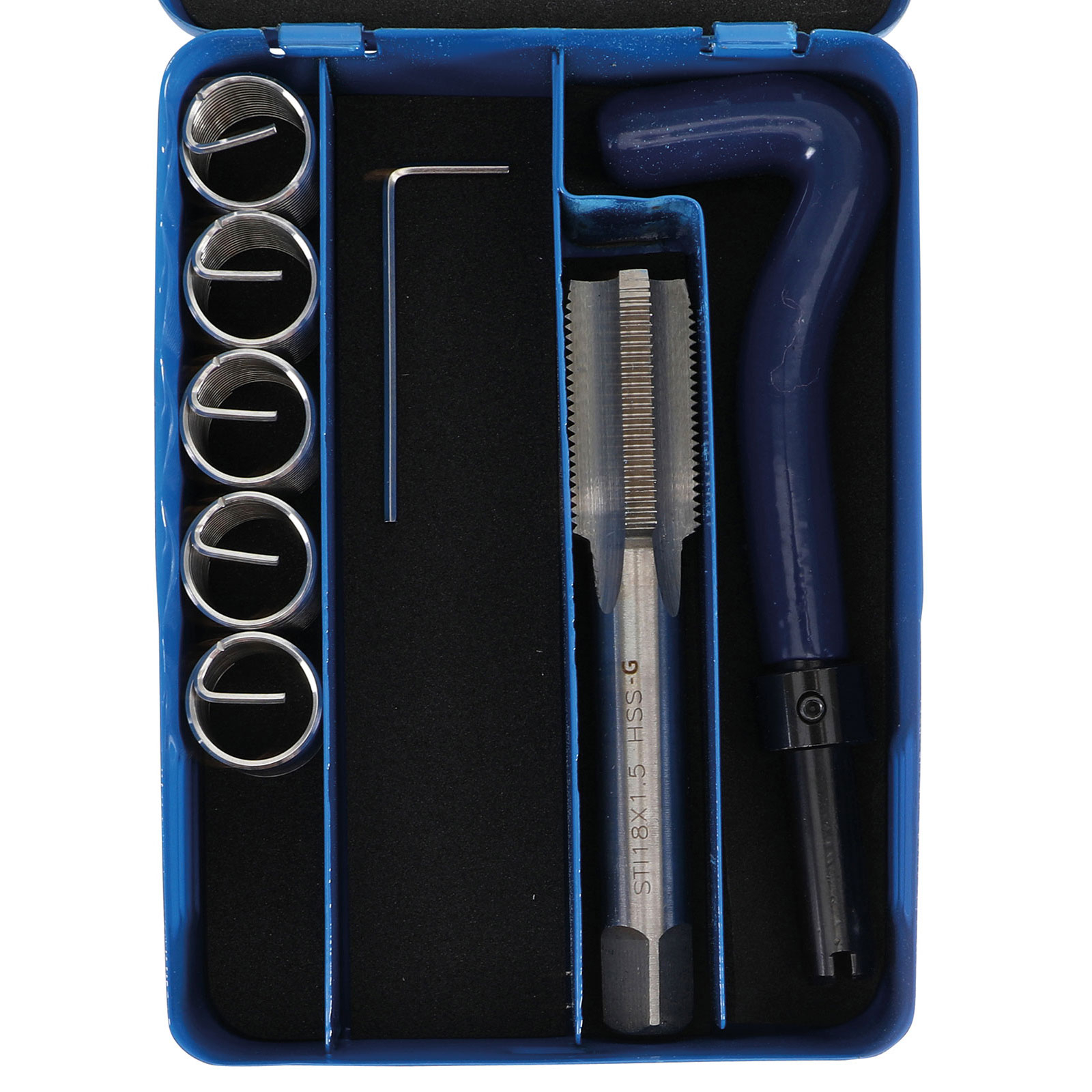 BGS Gewinde-Reparatursatz M18 x 1,5 7tlg. - 9433