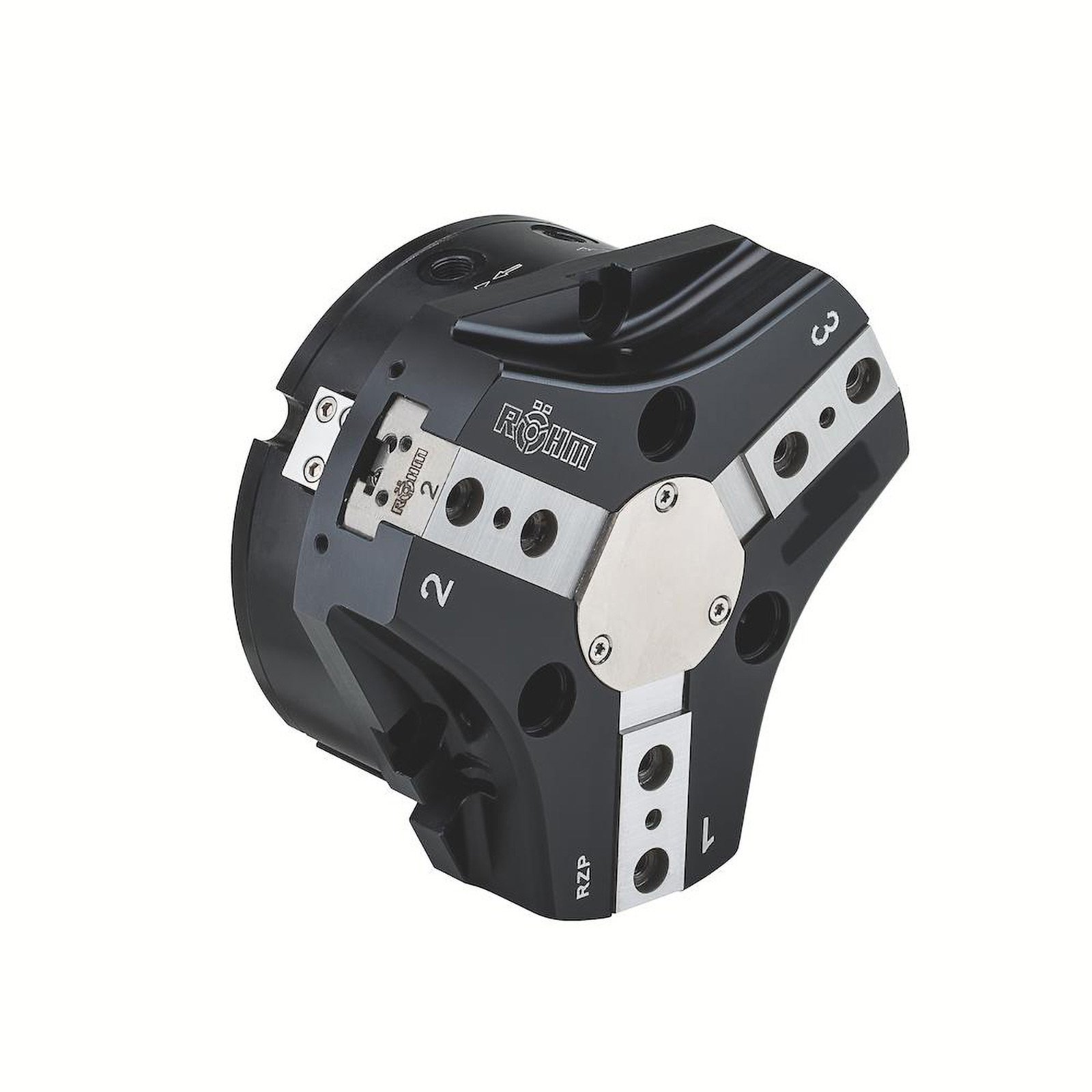 Röhm RZP-125/3-1 GI, Zentrischgreifer, großer Backenhub, Greifkraftsicherung Innenspannung - 170072