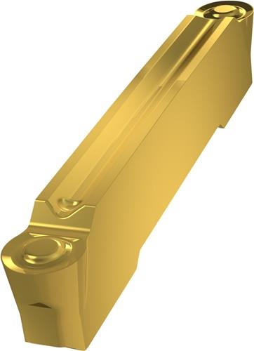 Wendeschneidplatte ISO GL3-D300MMO-MM:G8330 Breite 3mm PVD beschichtet Gold