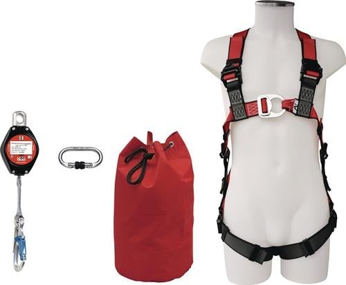 Absturzsicherungsset Hubarbeitsbühne EN 363 4-tlg.MAS