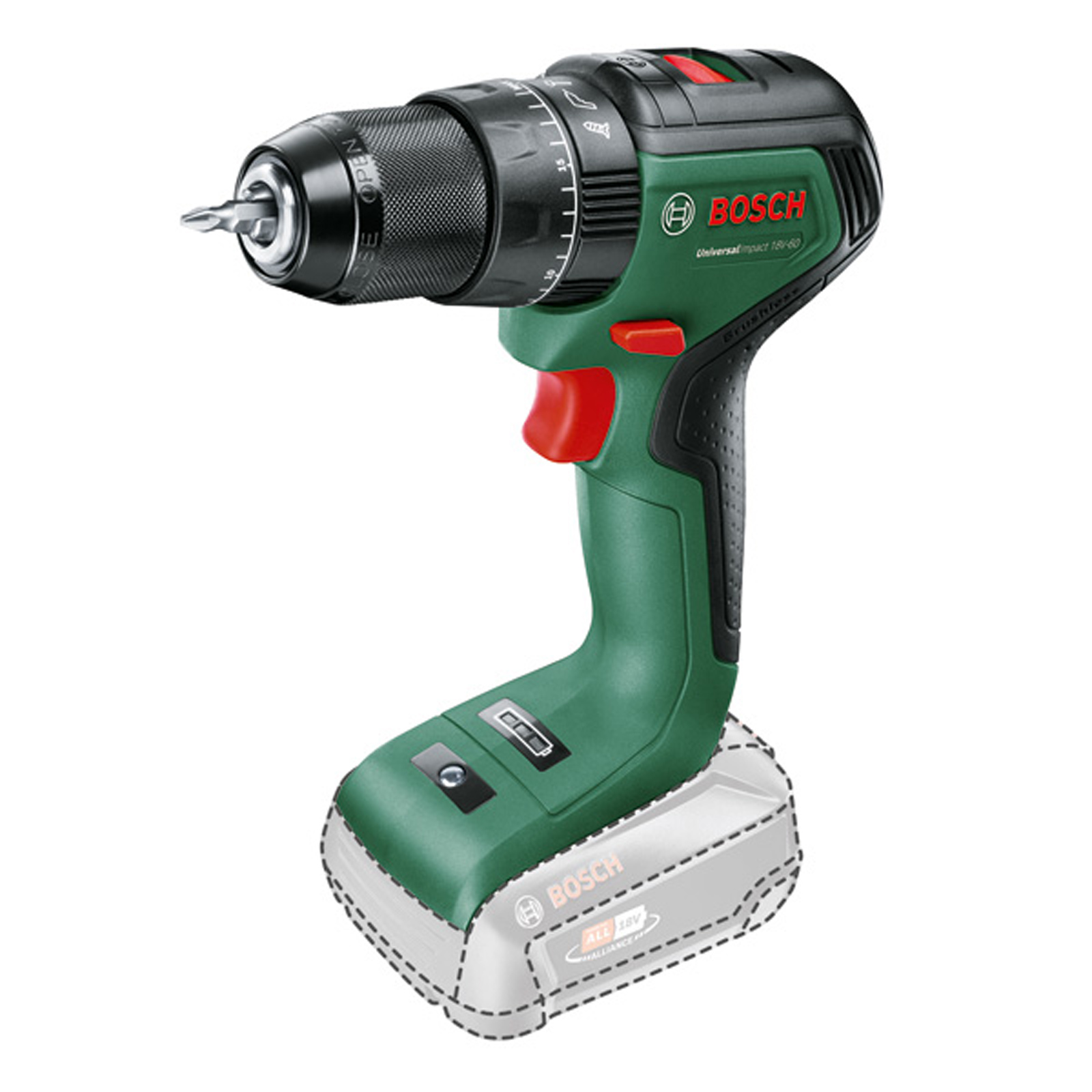 Bosch Akku-Schlagbohrmaschine UniversalImpact 18V-60