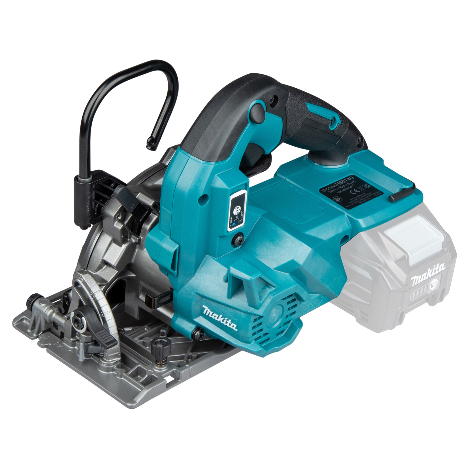 Makita Akku-Handkreissäge 47 mm 40V max. Solo - HS014GZ