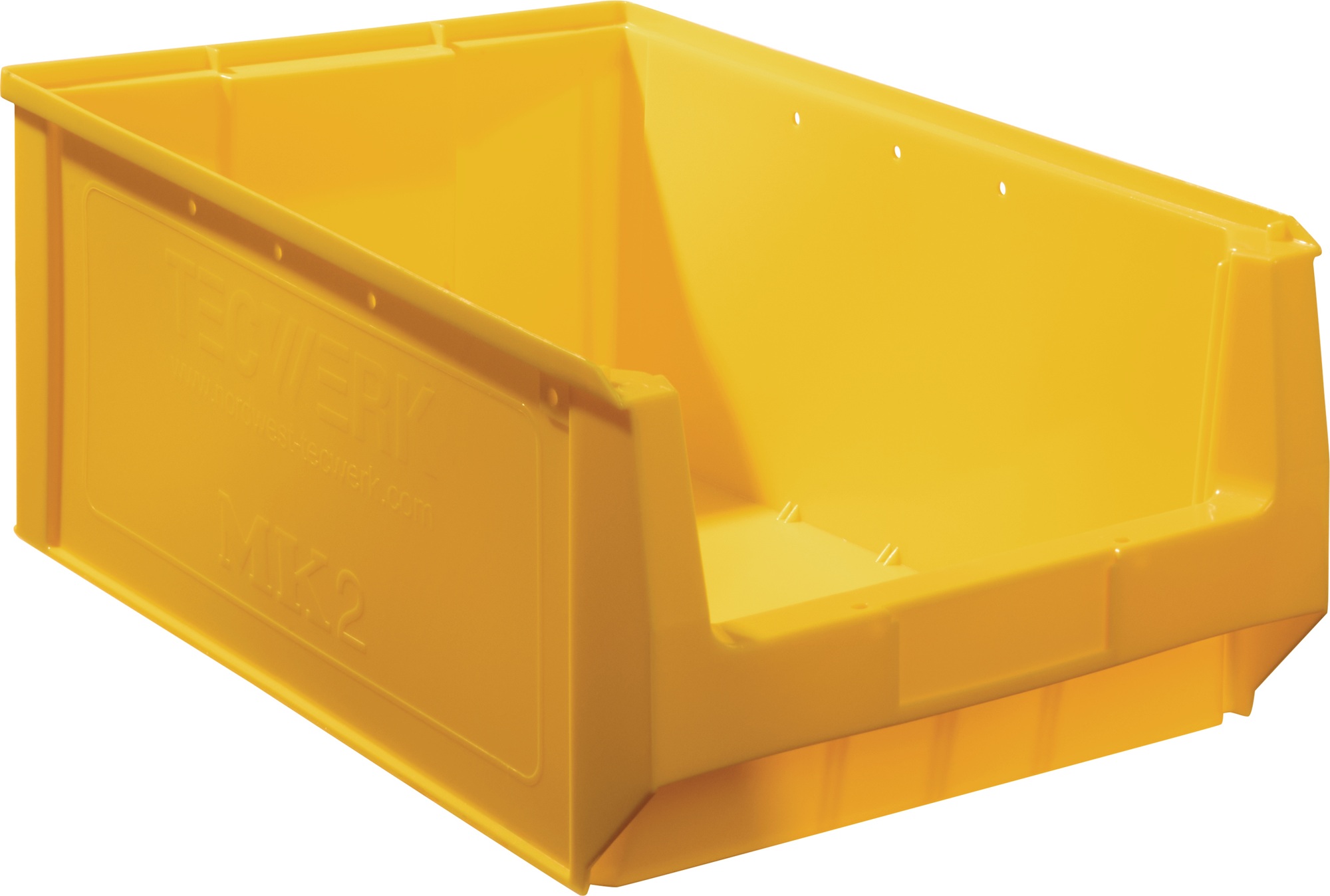 Sichtlagerkasten L500/450xB310xH200mm PE gelb TECWERK