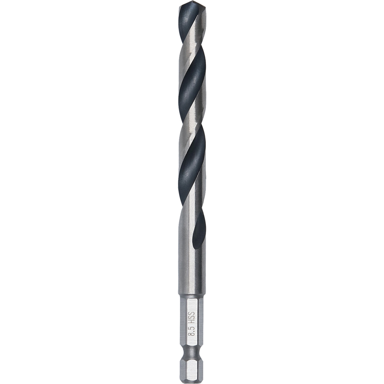 Bosch 1x HSS PointTeQ Hex Sechskantbohrer 8,5 x 75 x 117 mm - 2608577534