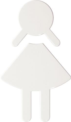 HEWI Symbol Frau 801.91.020 PA Farb-Nr.97 B.87mm H.150mm S.3mm - 801.91.020 97