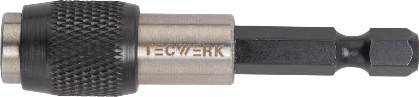 Bithalter 1/4 Zoll F 6,3 1/4 Zoll C 6,3 SWF L.60mm TECWERK