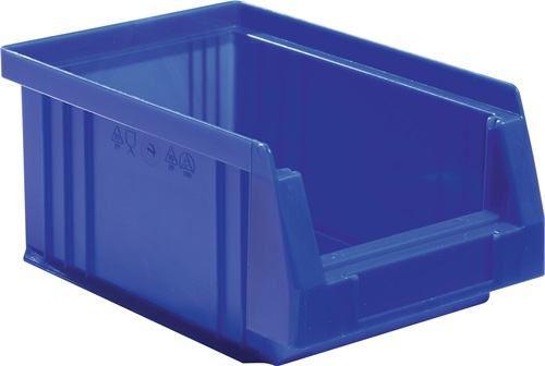 LA-KA-PE Sichtlagerkasten PLK L164 x B105 x H75 mm PP blau - 01850 02 02