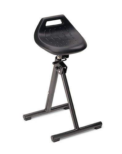 interstuhl Stehhilfe Integralschaum Sitzhöhenverstellung 650 - 850 mm Stahlrohr anthrazit klappbar BIMOS - 9452-2000