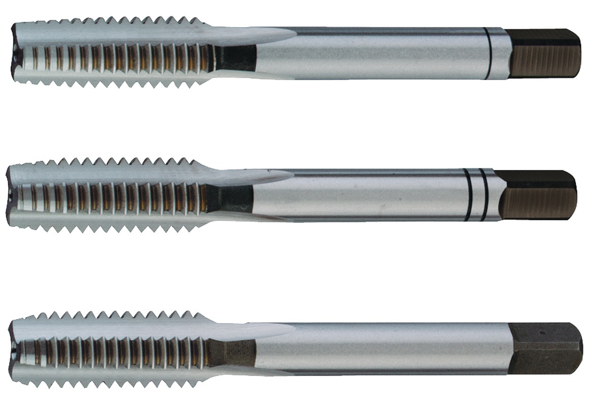 Handgewindebohrersatz DIN 352 M12 x1,75mm HSS ISO2 (6H) 3tlg.TECWERK