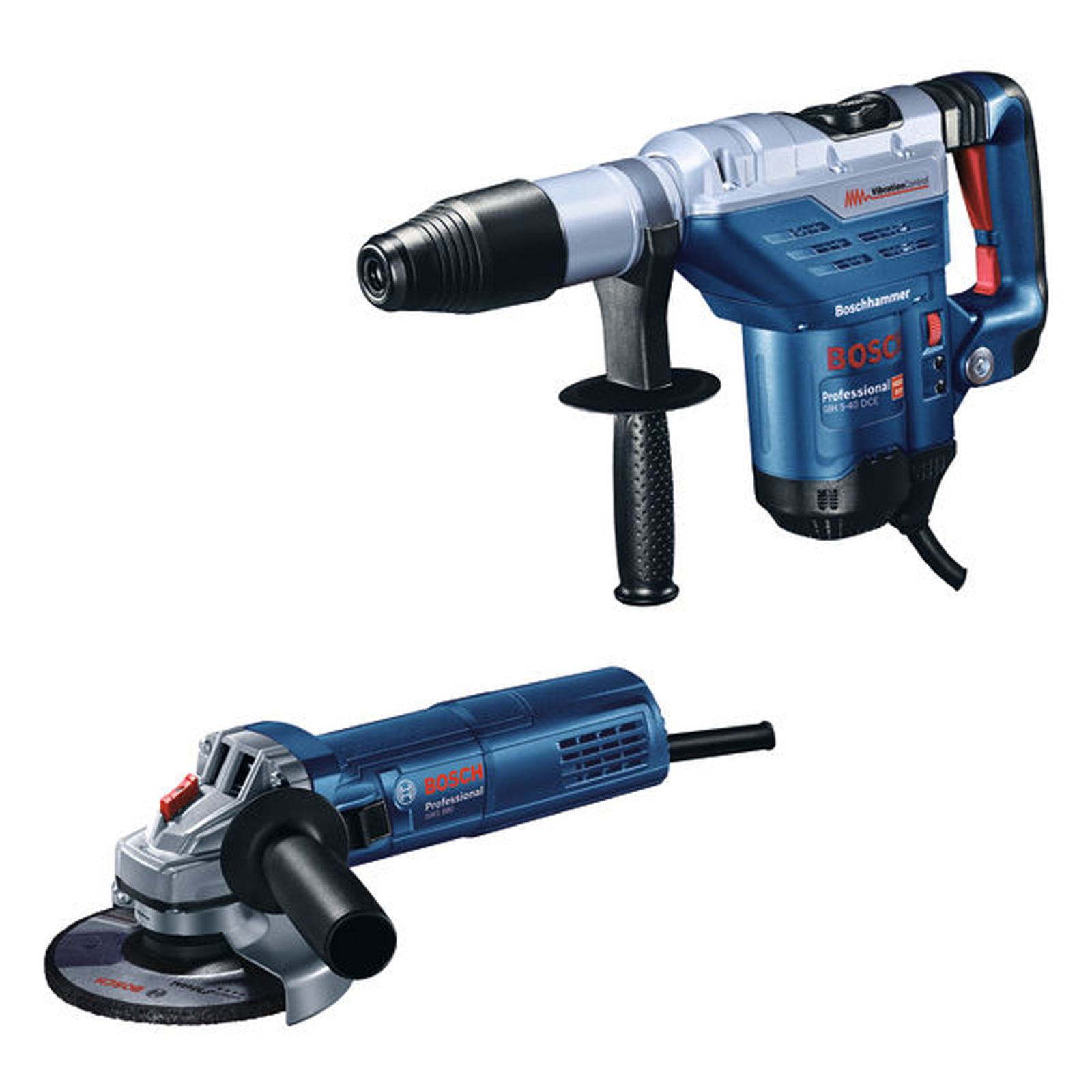 Bosch Combo Kit Bohrhammer GBH 5-40 DCE + Winkelschleifer GWS 880 - 0615A500BA