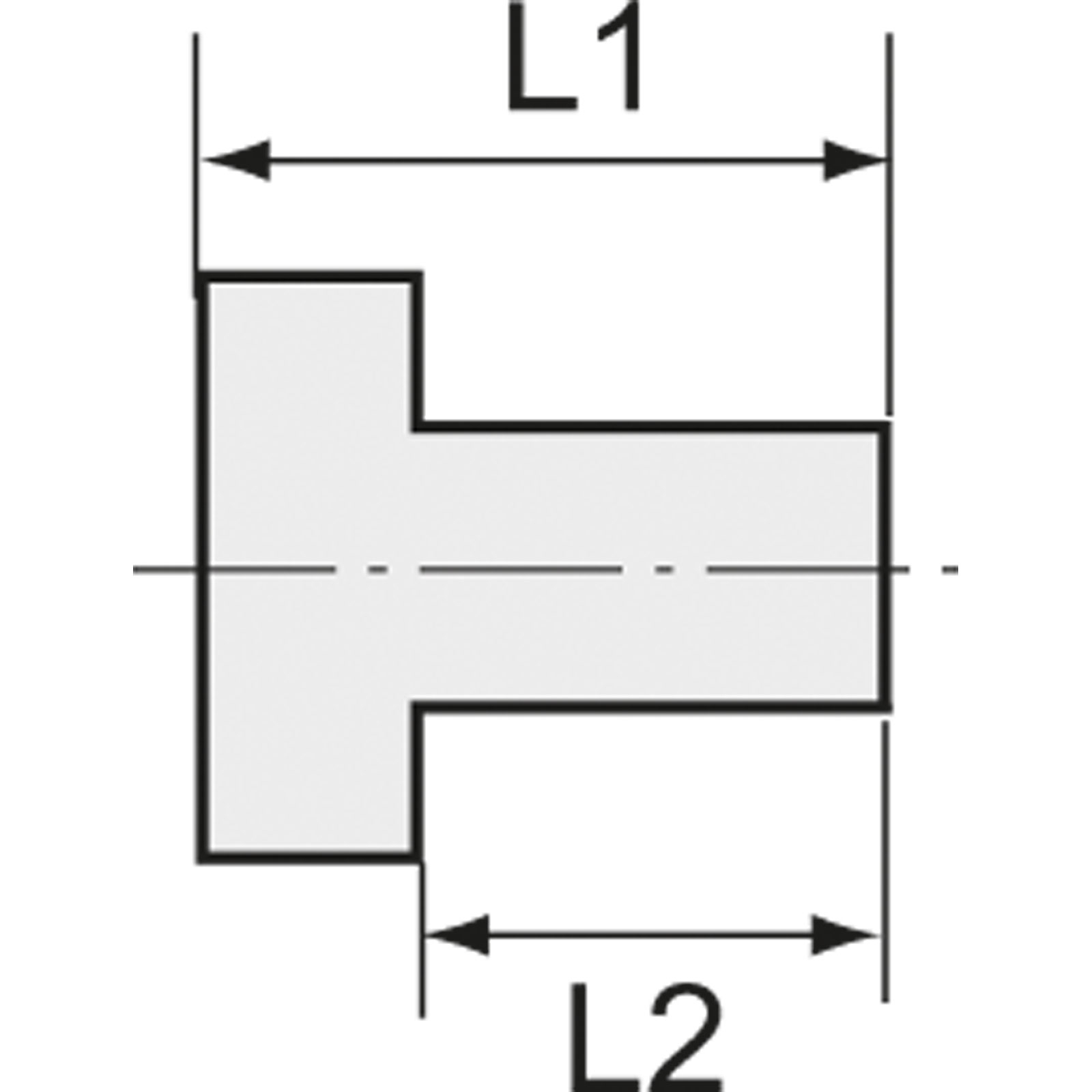 Riegler Verschlussschraube Außensechskant G 1/8 SW 14 MS - 136086