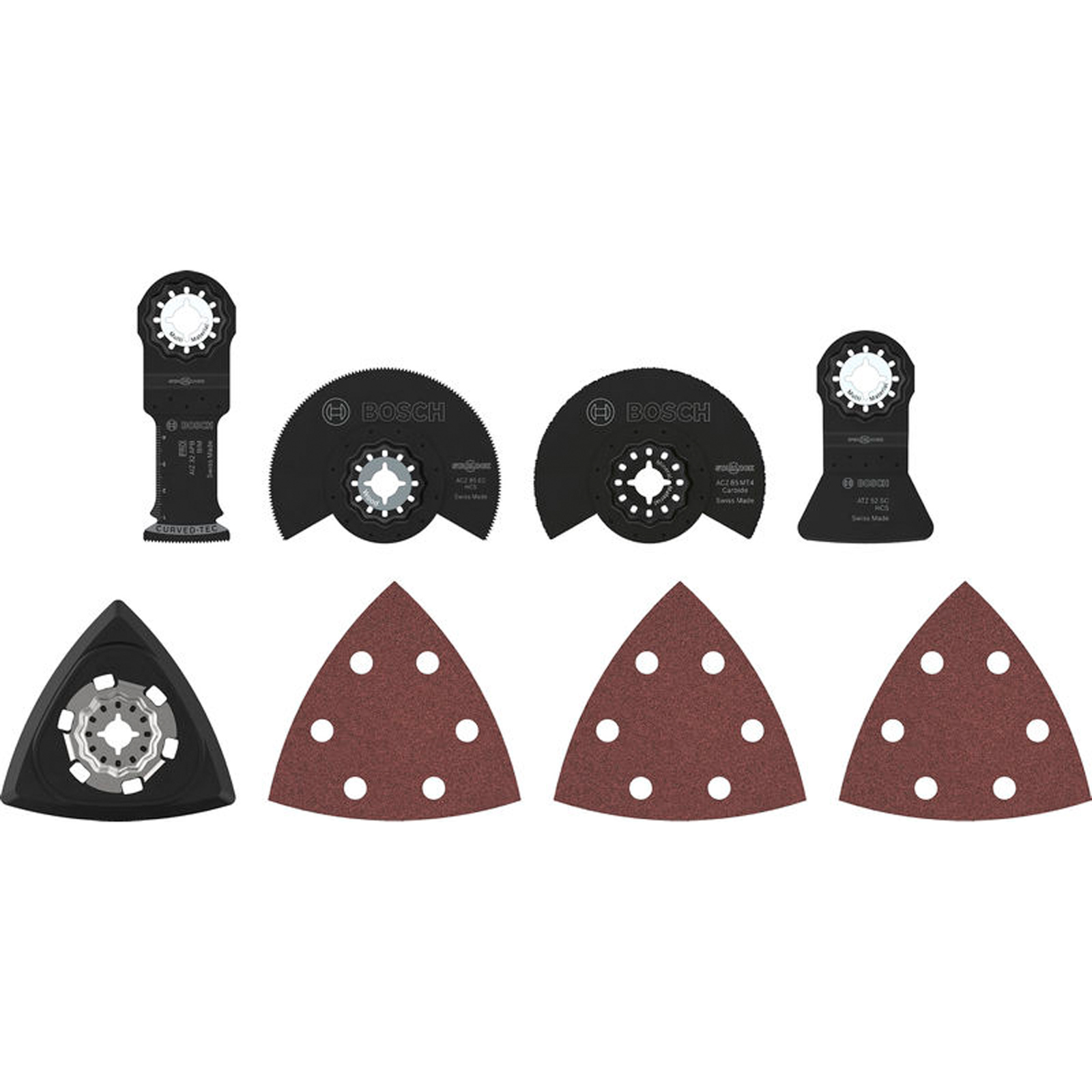Bosch Renovierungs-Blätter-Set für oszillierende Multifunktionswerkzeuge 8-teilig - 2608669099