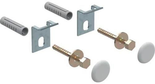 GE Befestigungsset für Urinal, Kerafix (2 Stück), weiß