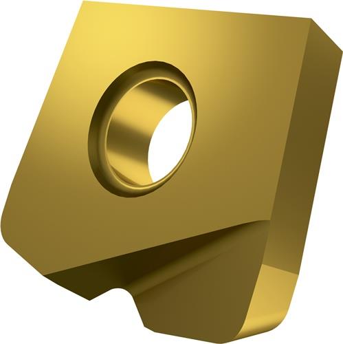 Fräswendeschneidplatte ISO PPHF 100005-CE1:M8330 D.3mm PVD beschichtet Gold