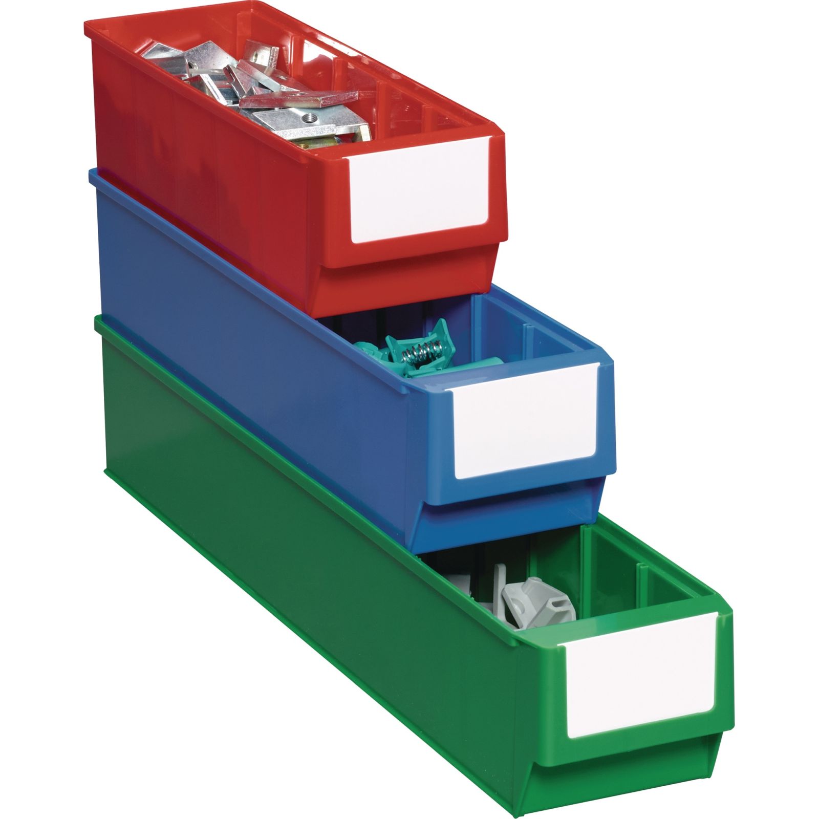 Regalkasten L300xB183xH81mm blau PP TECWERK