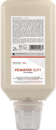 Handreinigung PEVASTAR SOFT 2l silikon- u.lösemittelfrei Softflasche