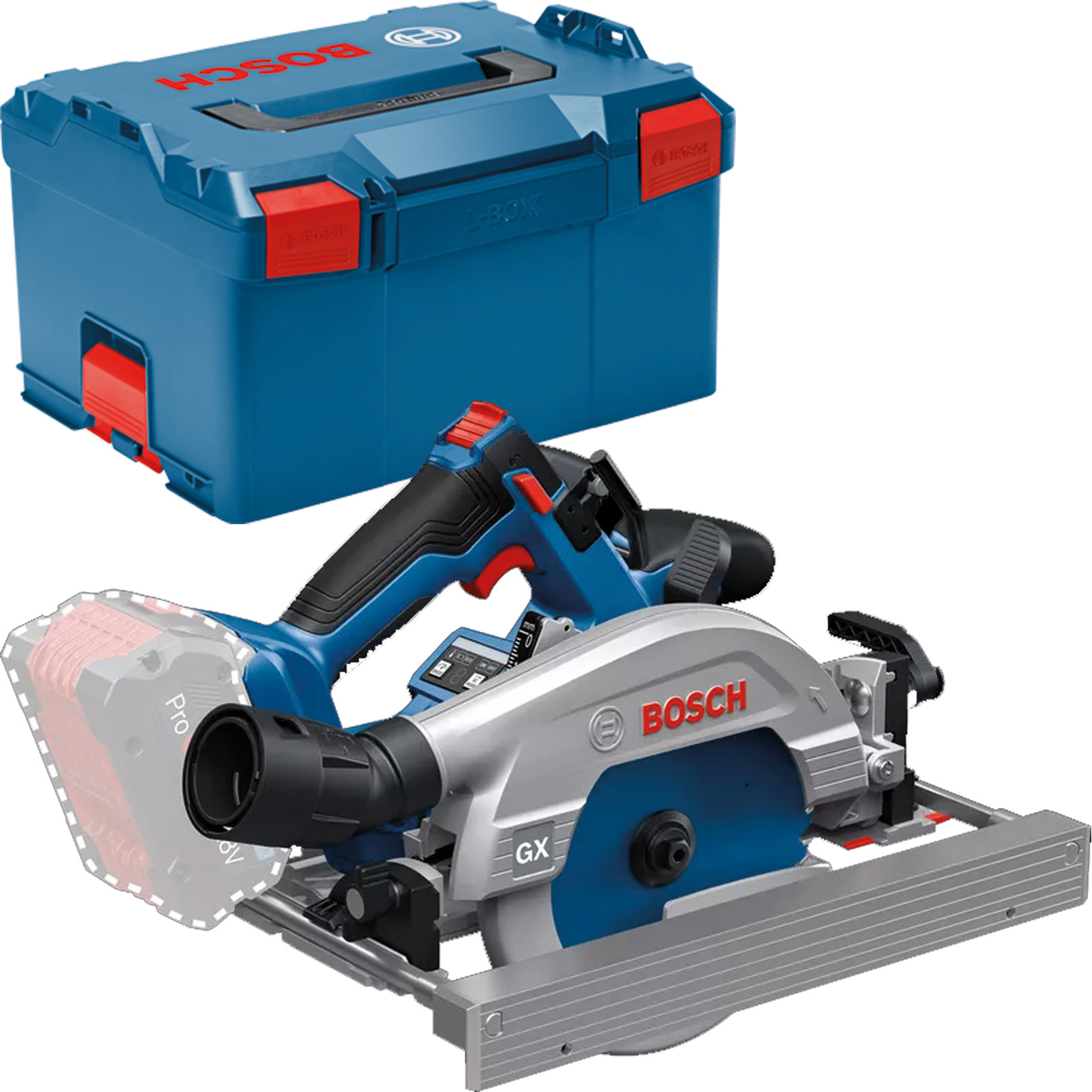 Bosch Akku-Kreissäge GKS 18V-57-2 GX Solo in L-Boxx - 06016C1001