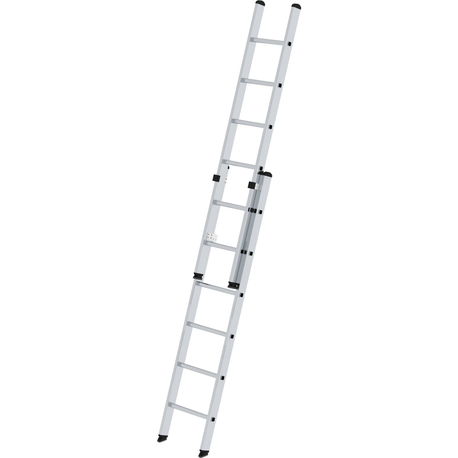 Günzburger Steigtechnik Sprossen-Schiebeleiter 2tlg. ohne Traverse 2 x 6 Sprossen - 020206