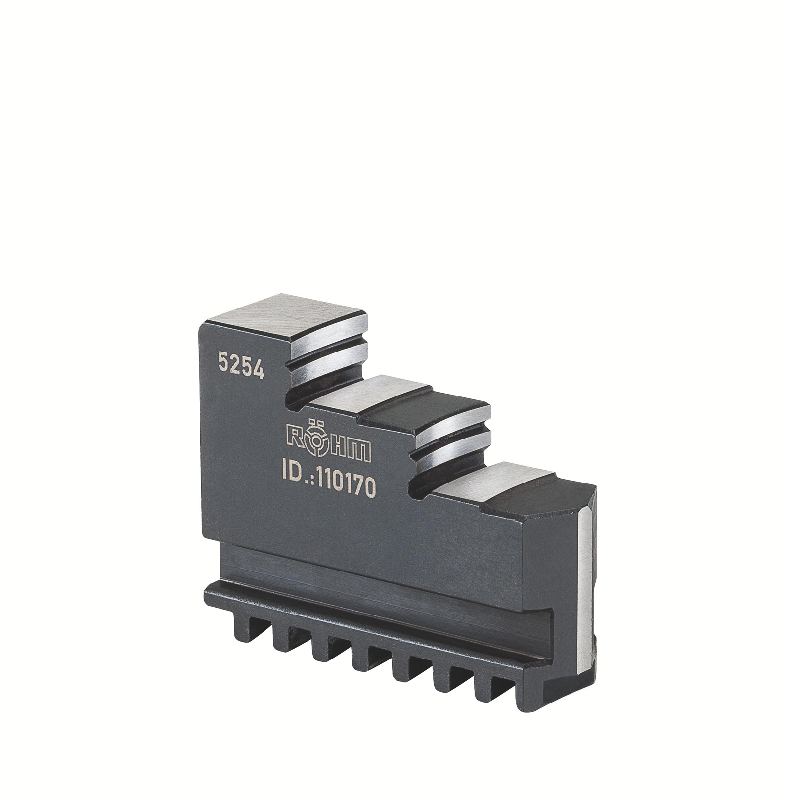 Röhm Drehbacke DB, Größe 500/630, 3-Backensatz, DIN 6350 nach innen abgestufte Backe - 110018