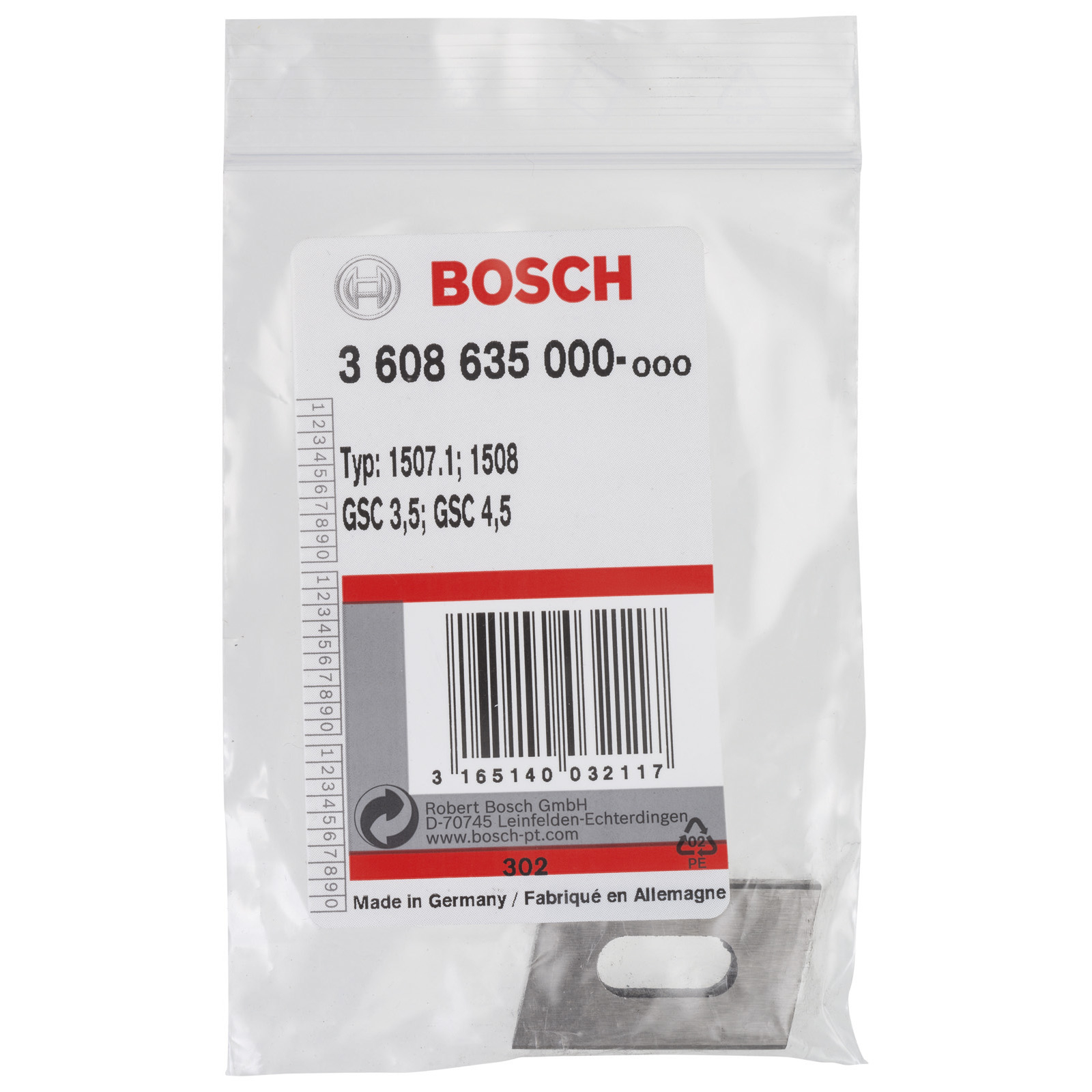 Bosch Obermesser für Blech- und -Universalscheren, GSC 3,5/4,5 - 3608635000