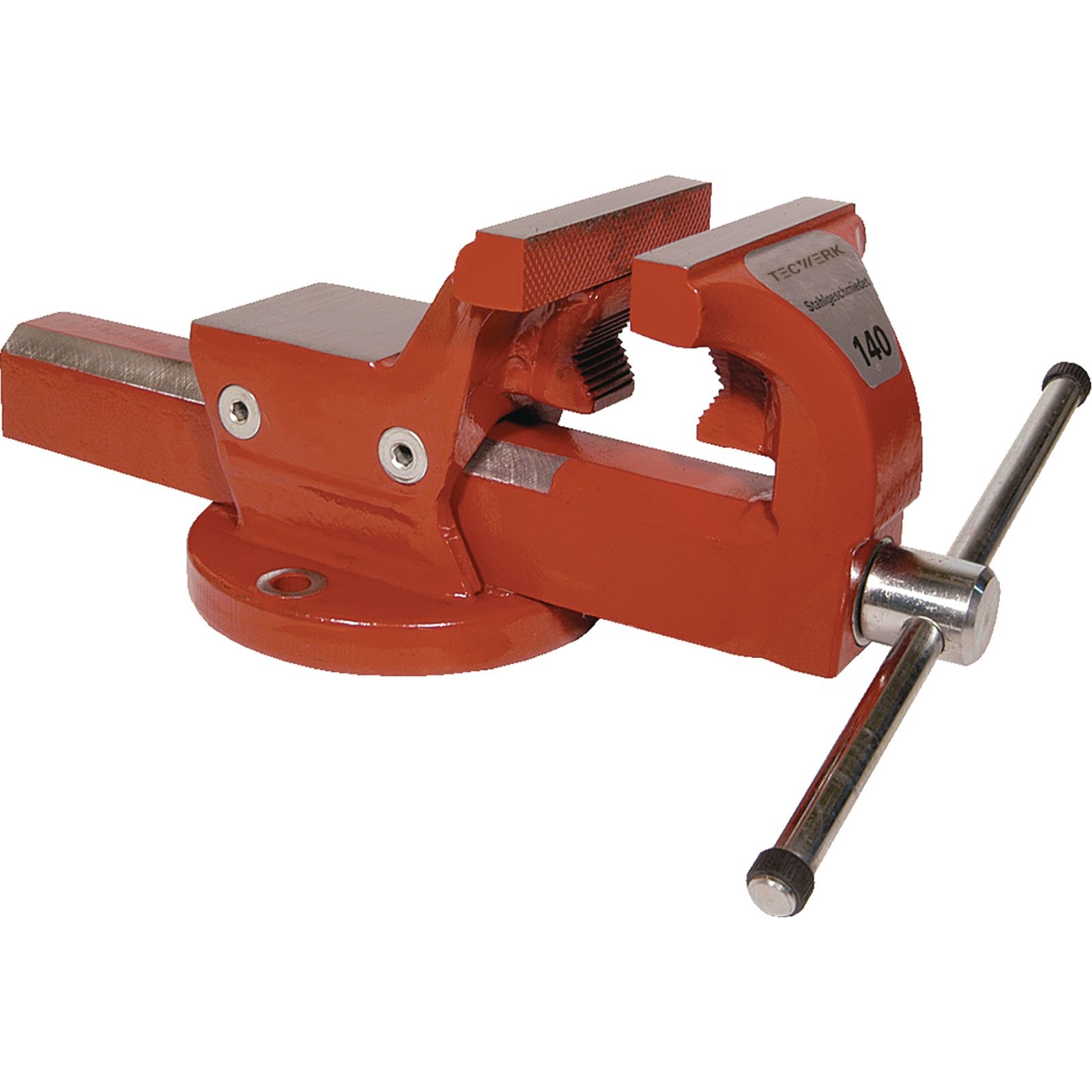 Parallelschraubstock Backen-B.120mm Spann-W.150mm m.Rohrsp.-B.TECWERK