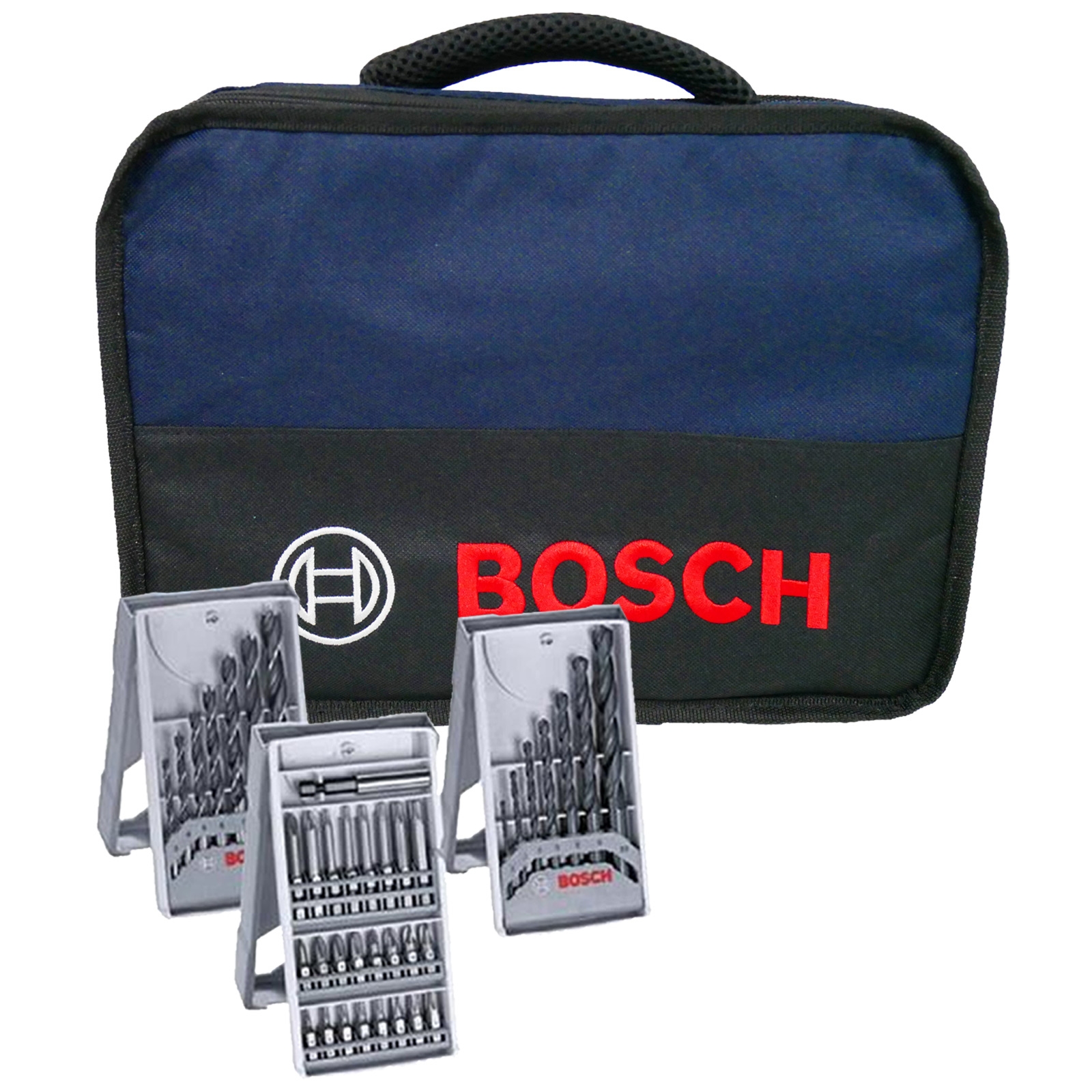 Bosch Schrauber- & Bohrerset 39tlg. für Holz und Metall inkl. Softbag