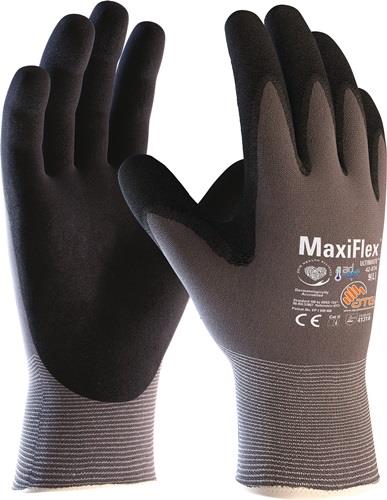 Handschuhe MaxiFlex® Ultimate™ AD-APT® 42-874 Gr.10 grau/schwarz Nyl.m.Nitril