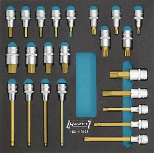 Hazet Werkzeugmodul 163-119/23 23-teilig - 163-119/23