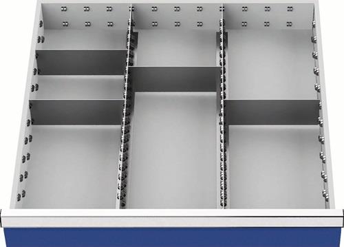 Schubladenunterteilungsmaterial Fronthöhe 100 - 125 mm - 146BLH100A