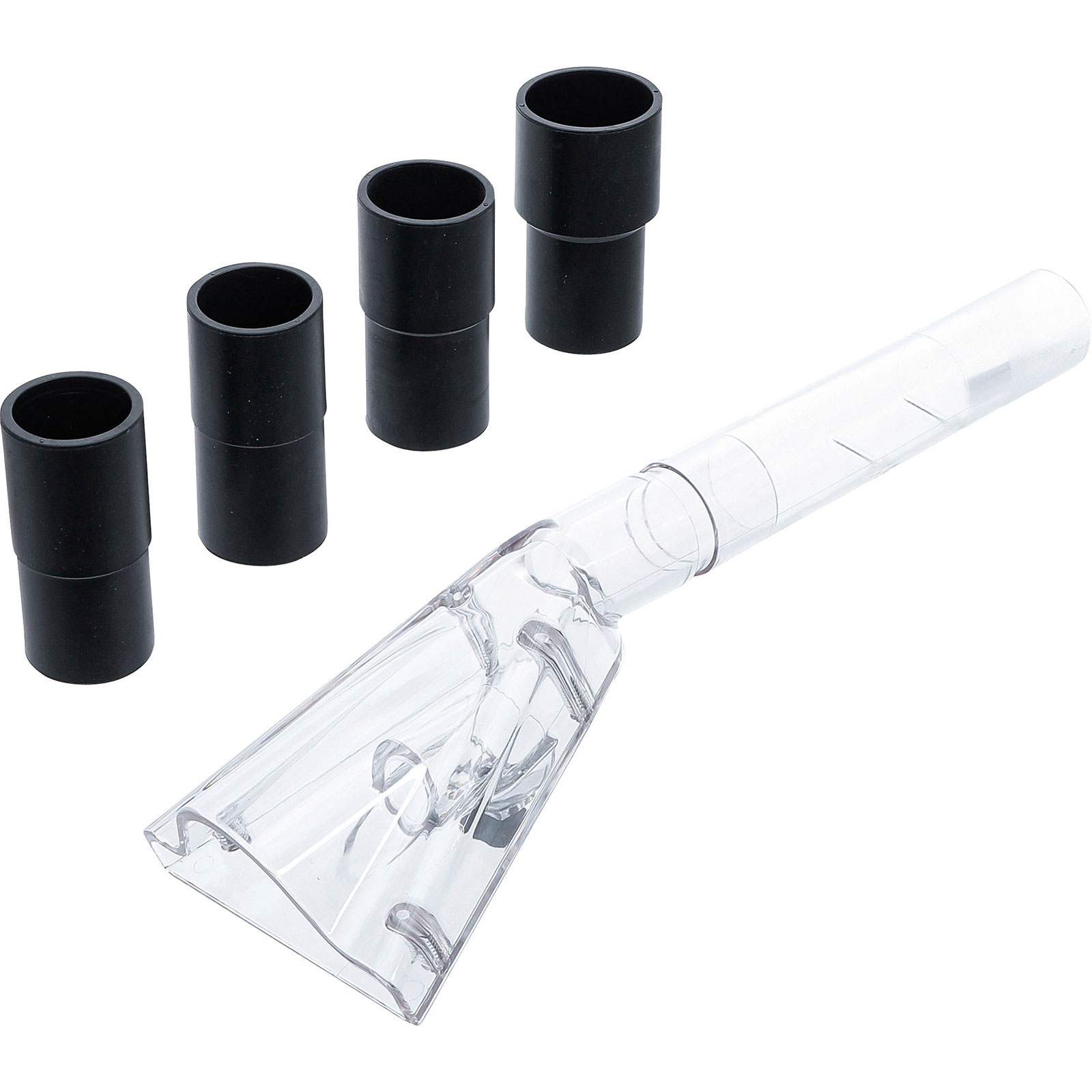 BGS Saugaufsatz für Druckluft-Reinigungspistole groß mit 4 Adaptern für Art. 70150 - 70152