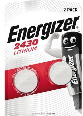 Energizer Spezialzelle Lithium CR 2430 E300830300 2 St./Pack.