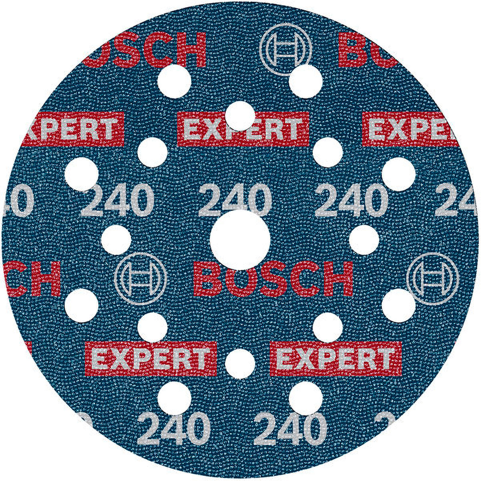 Bosch EXPERT O780 Folienschleifscheibe 125 mm K240 50 Stück - 2608902421