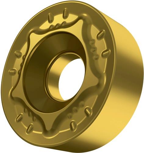 Wendeschneidplatte ISO RNGH 381200-MR:T9226 Tiefe 12mm MT-CVD beschichtet Gold