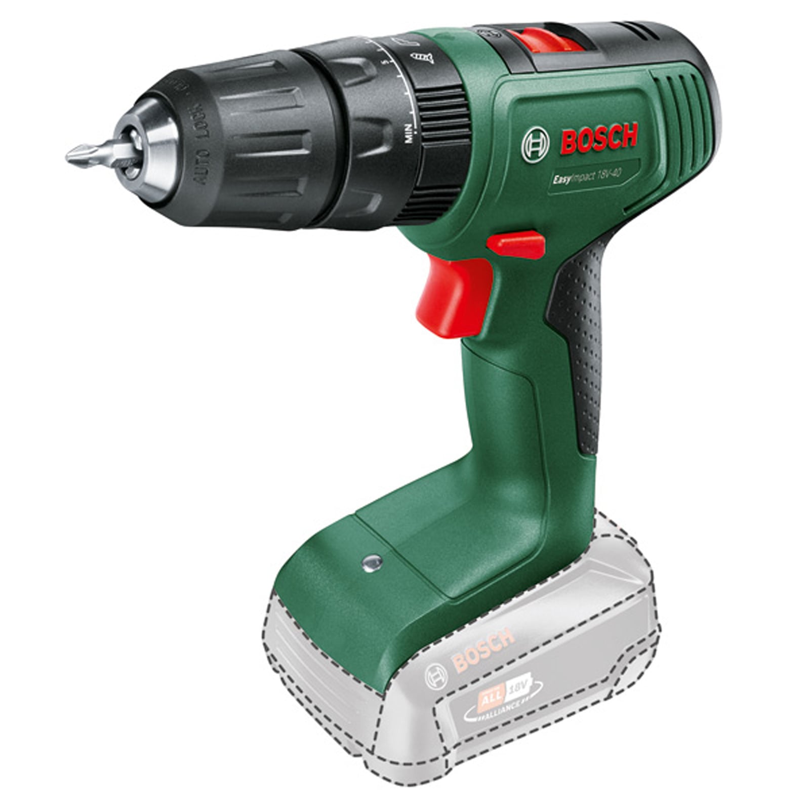 Bosch Akku-Bohrschrauber EasyImpact 18V-40