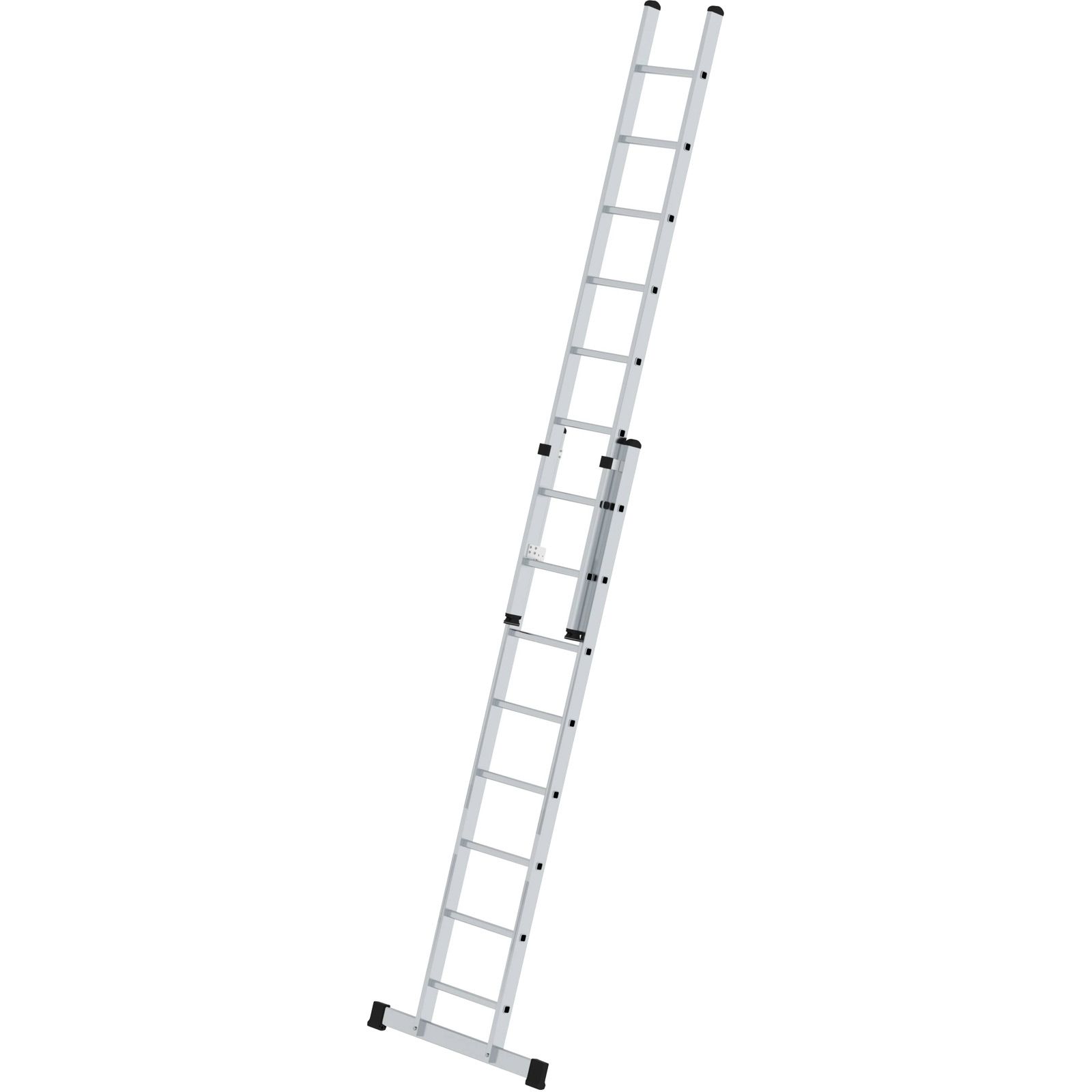 Günzburger Steigtechnik Sprossen-Schiebeleiter 2tlg. mit Standard-Traverse 2 x 8 Sprossen - 020808