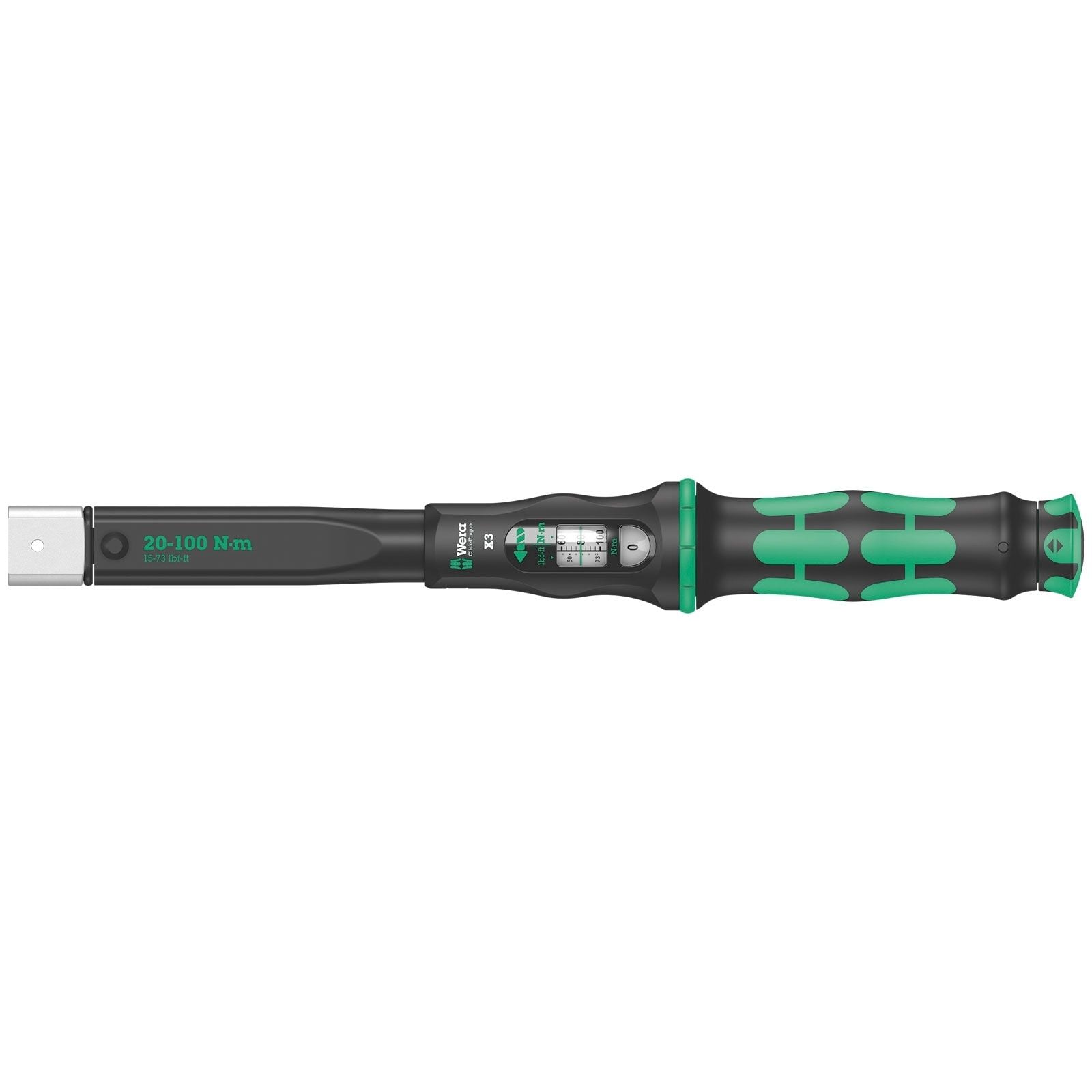 Wera Click-Torque X 3 Drehmomentschlüssel für Einsteckwerkzeuge - 075653