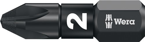 Wera 10x Bit 855/1 IMP DC PZD Länge 25 mm 1/4" C63 Impaktor DC