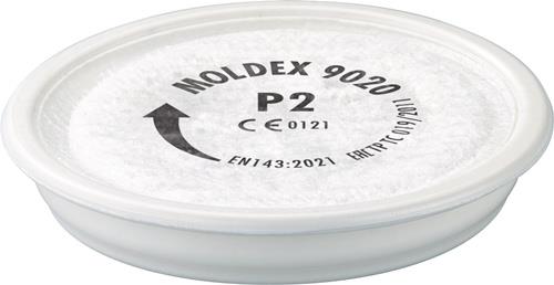 Moldex Partikelfilter 902002 EN 143:2000 + A1:2006 P2 R für Serie 7000 / 9000 - 902001