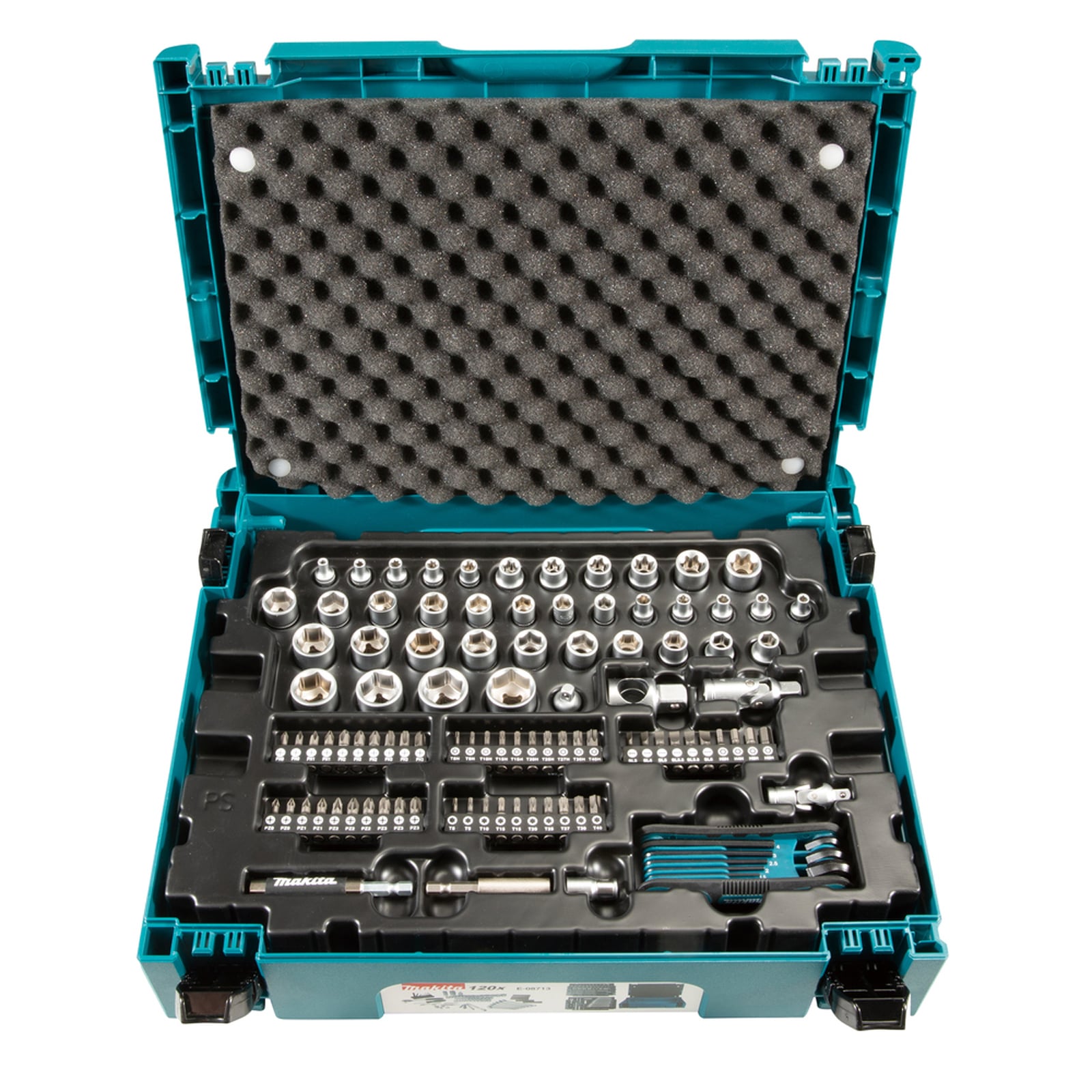 Makita Werkzeug-Set 120tlg. im Makpac - E-08713