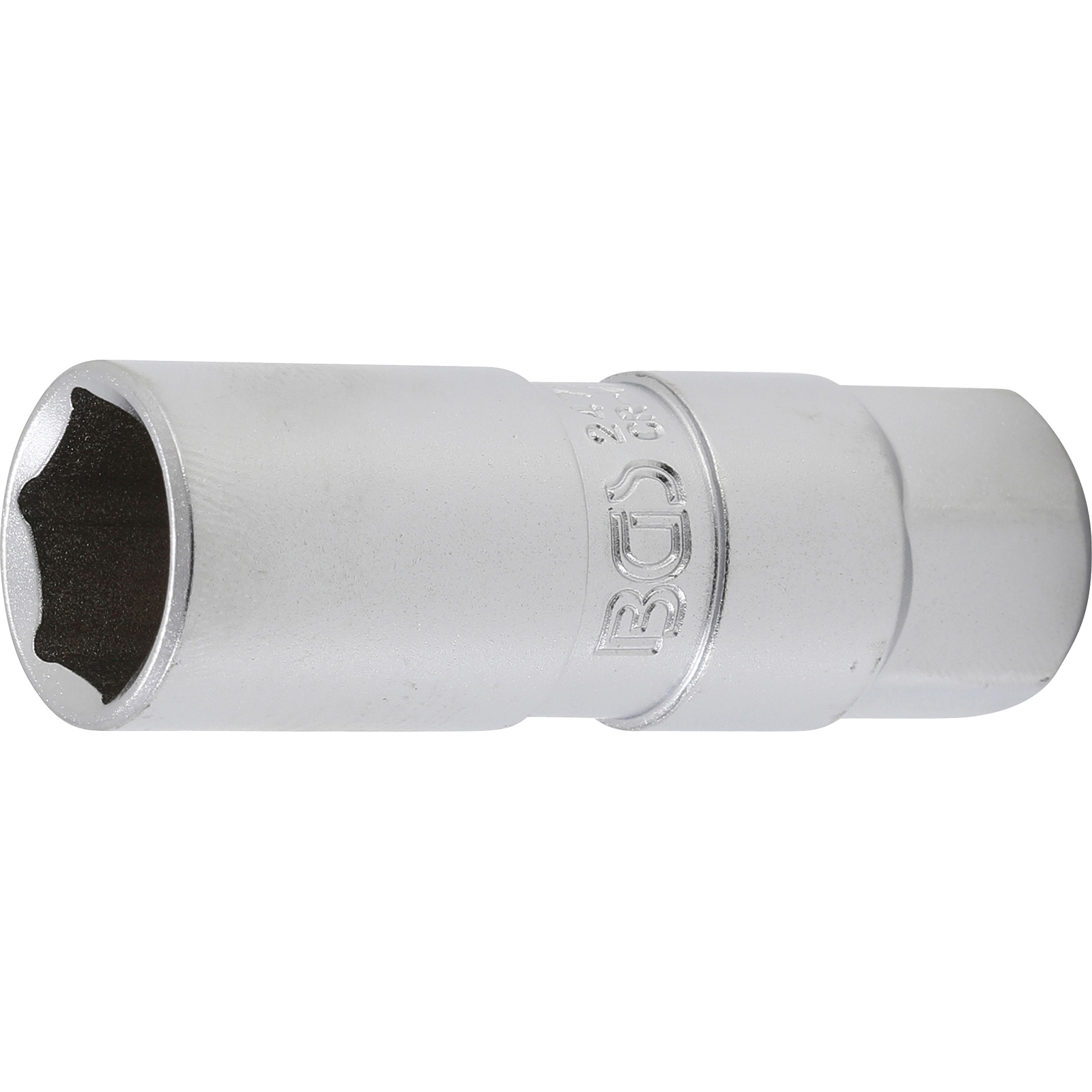 BGS Zündkerzen-Einsatz Sechskant Antrieb Innenvierkant 10 mm (3/8") SW 16 mm - 2471