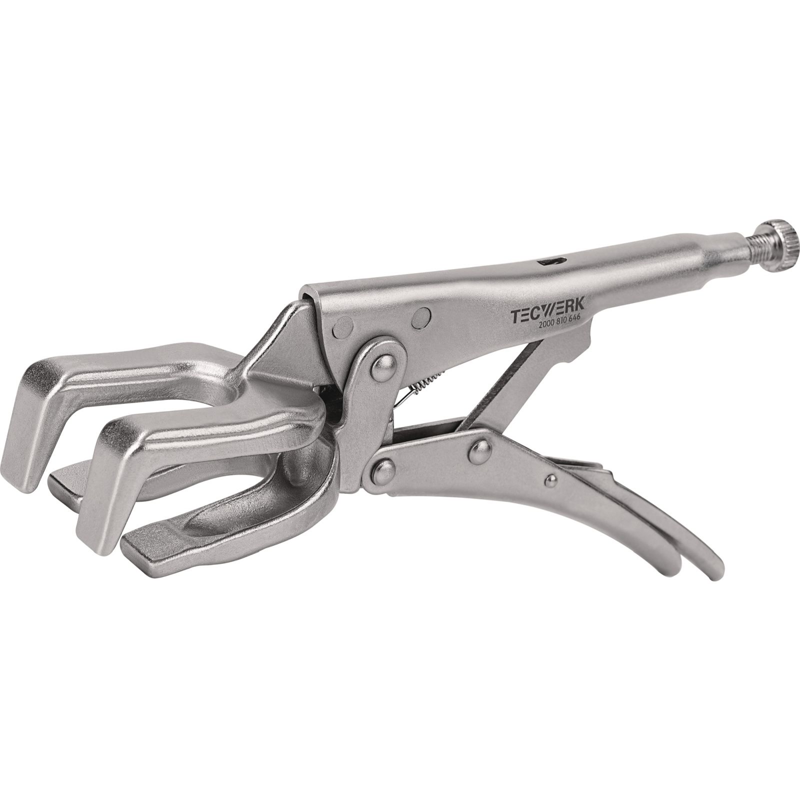 Rohrschweißergripzange Gesamt-L.280mm Spann-W.max.70mm TECWERK