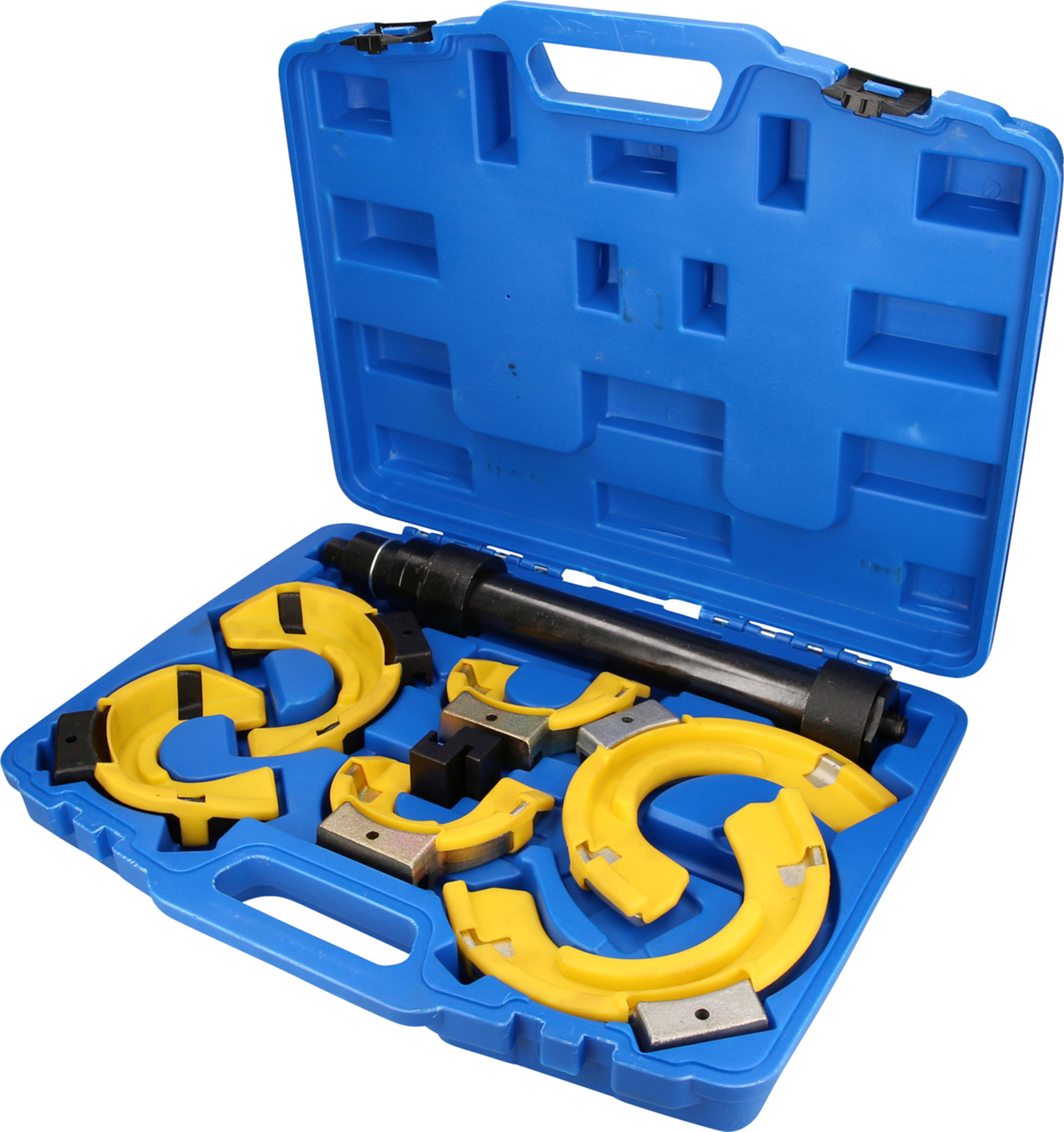 BRILLIANT TOOLS Federspanner-Satz 15tlg. mit Kunststoff-Schutzeinlagen - BT651200