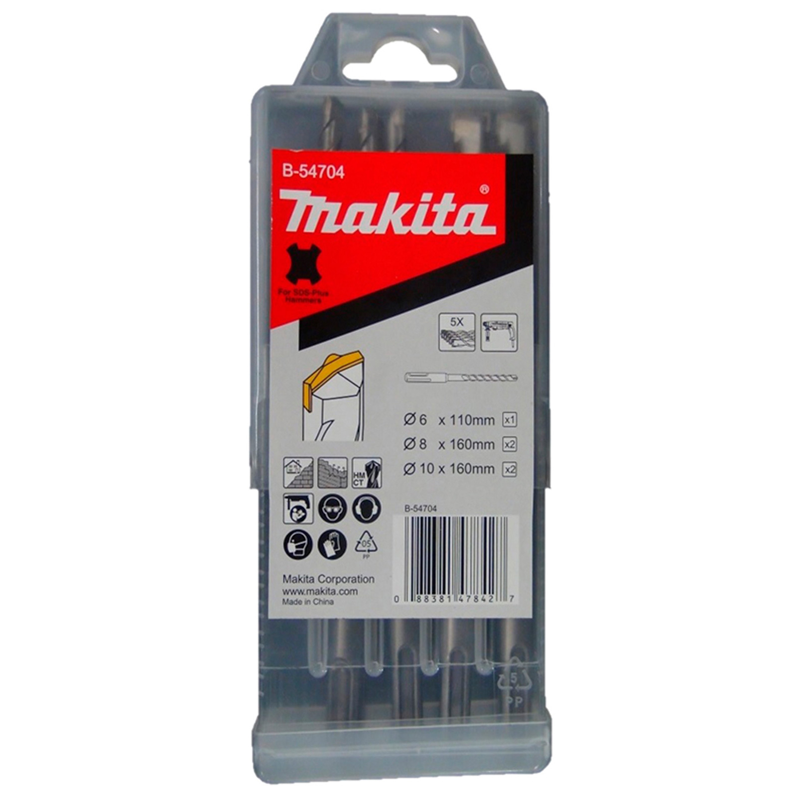 Makita Display SDS-PLUS Betonbohrer - E-13596-12