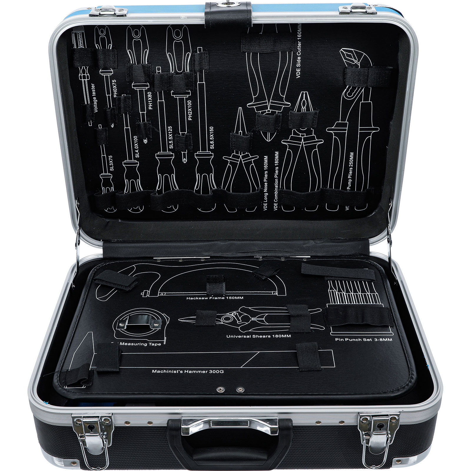 BGS ABS Kunststoff-Leerkoffer zu Art. 15504 - 15504-1