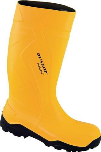 DUNLOP Sicherheitsstiefel Purofort+ Full Safety Gr.47 gelbPUR S5 CI SRC EN20345 - 45507-47