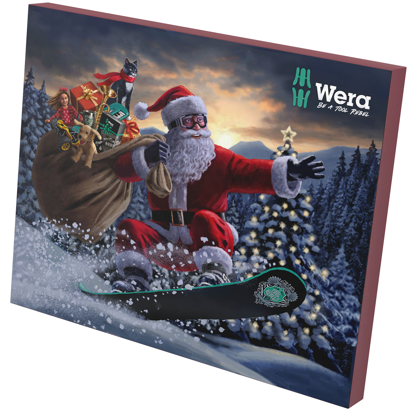 Wera Adventskalender 2024 25 tlg. - 136609