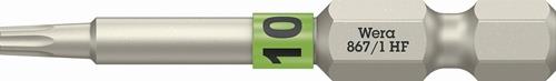Bit 867 TORX® HF 1/4 Zoll TX 10 L.50mm m.Farbleitsystem WERA