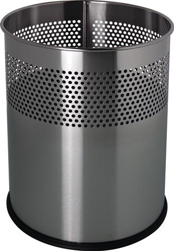 helit Papierkorb 15 l H321xØ255 mm rund - H25157-00