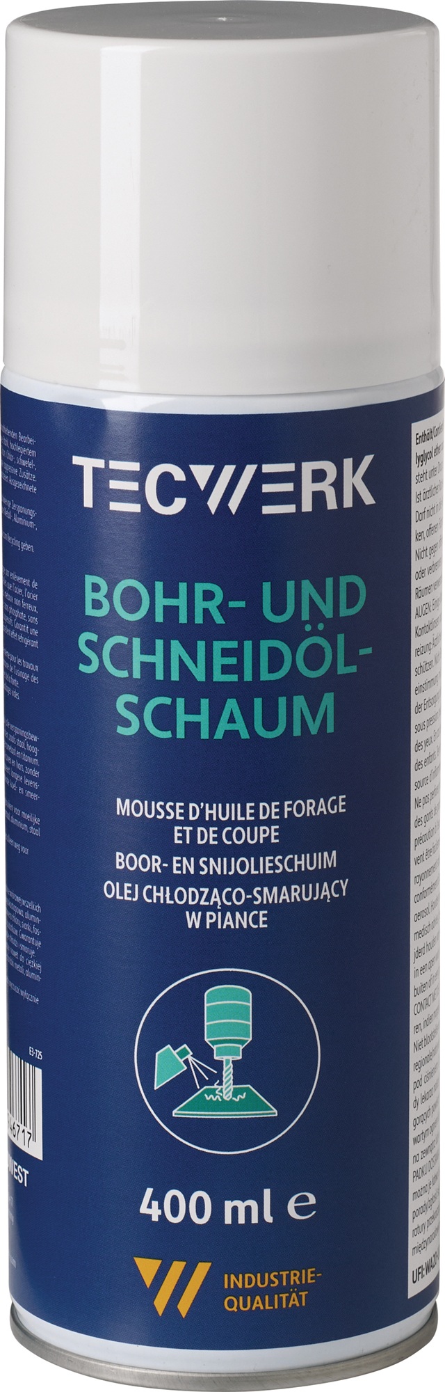 Bohr-/Schneidölschaum 400ml Spraydose TECWERK