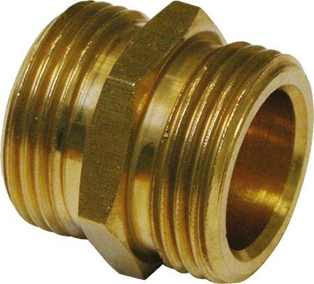 Doppelnippel MS G.0,050kg AG 3/4 Zoll TEGUMA